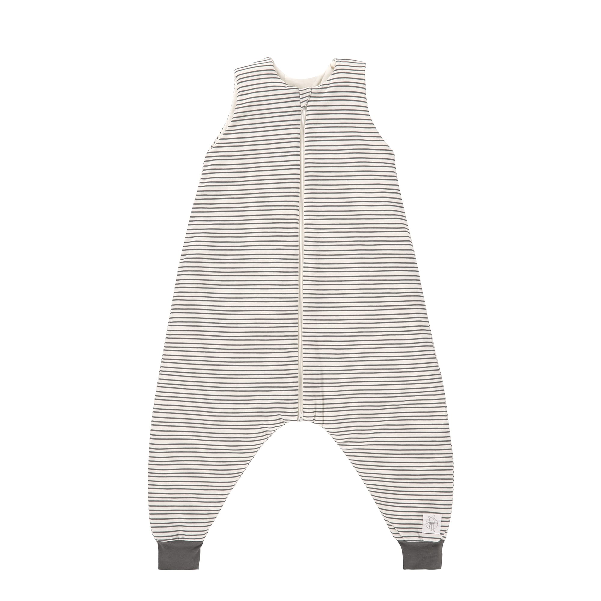 Schlafanzug - Sleeping Jumper, Striped Grey