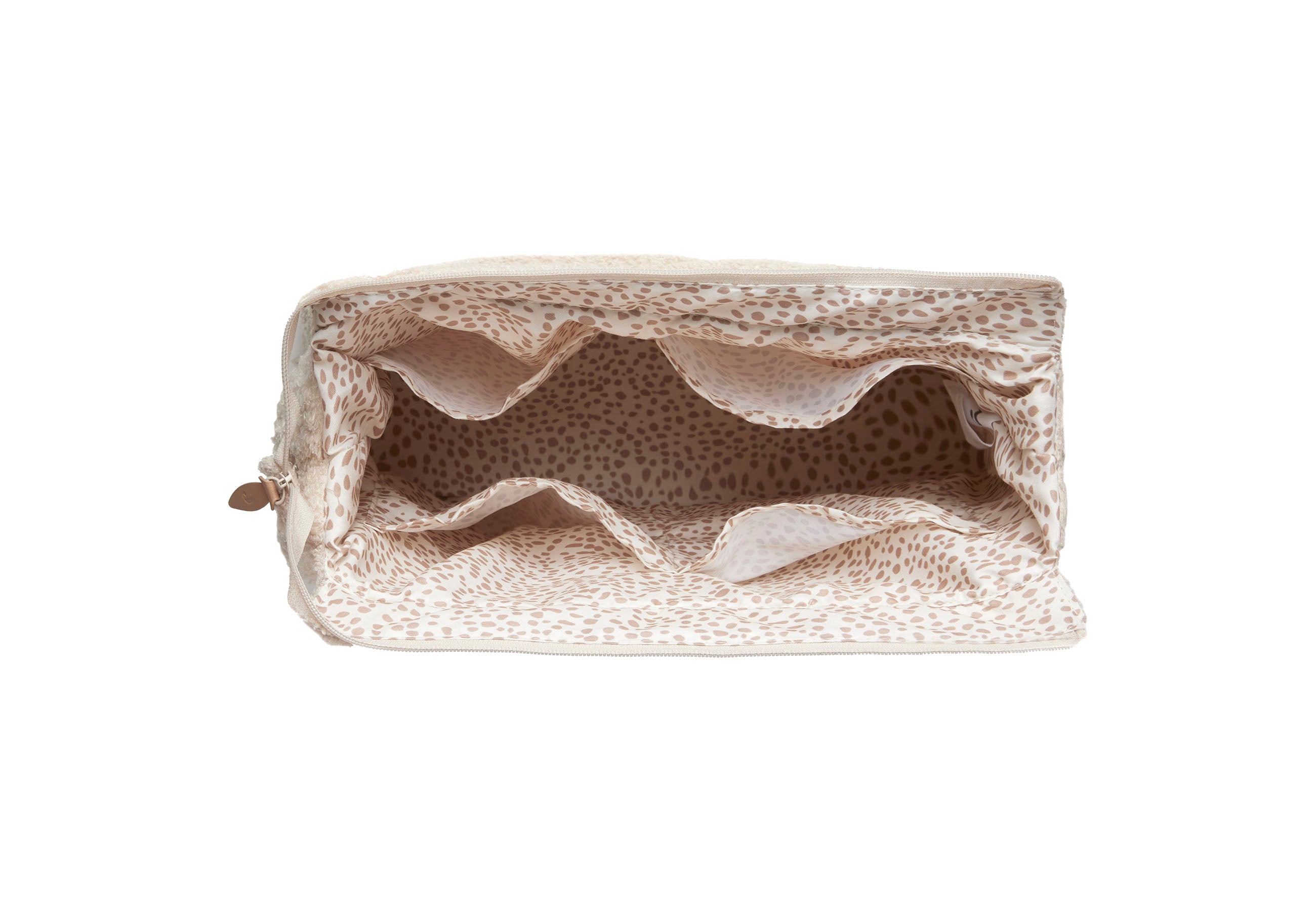 Wickeltasche Shopper 34 x 43 cm Boucle - Naturel