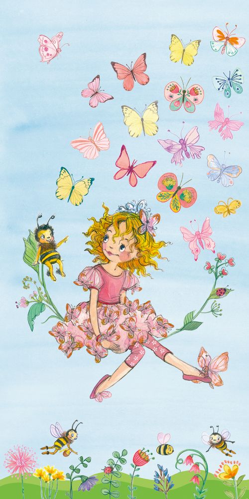 Zauberhandtuch - Prinzessin Lillifee (Schmetterling)
