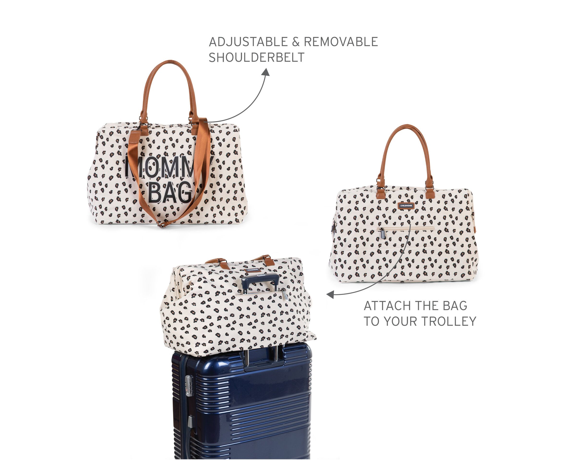 MOMMY BAG ® WICKELTASCHE - LEOPARD