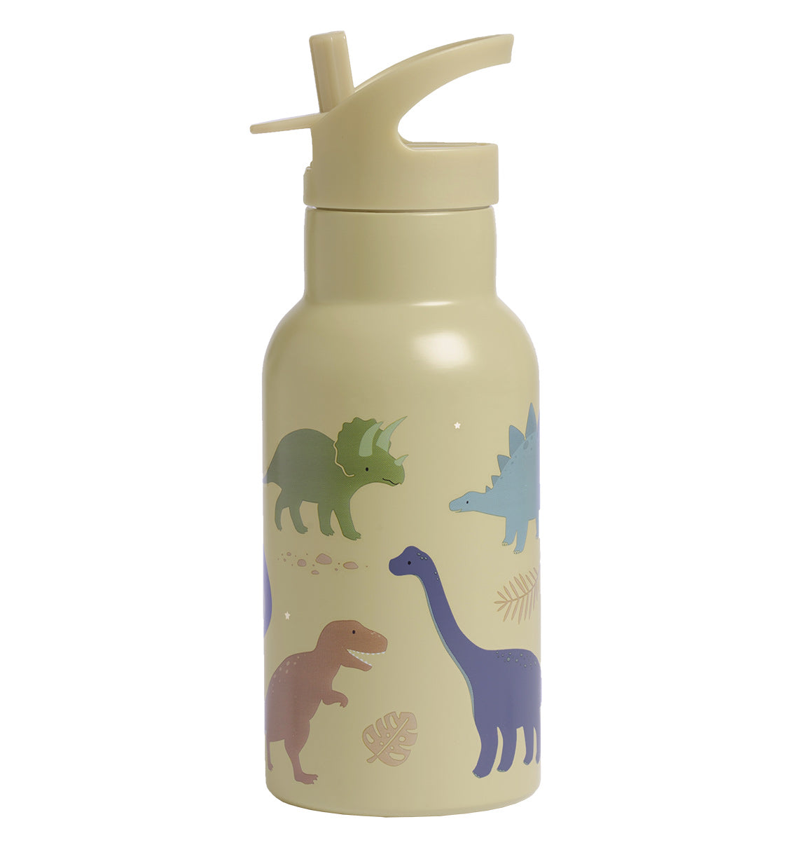 Edelstahl-Trinkflasche: Dinosaurier