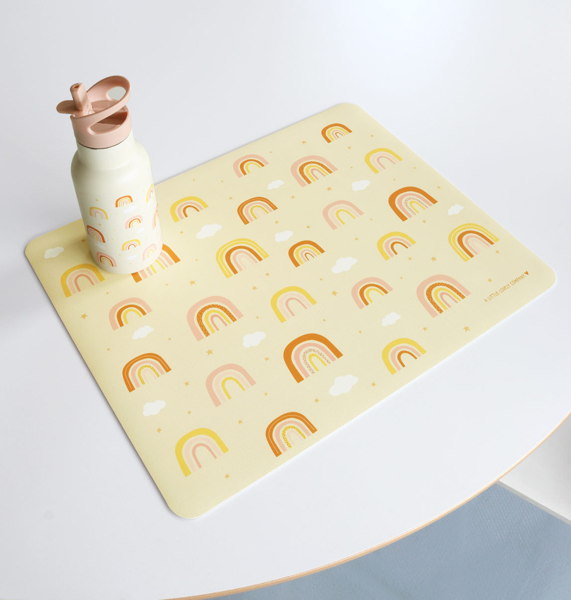 Tischset: Regenbogen